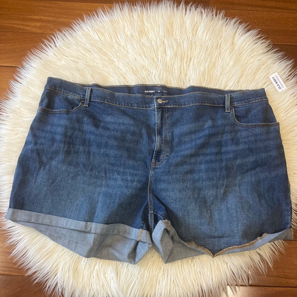 New🌿Mid Rise Wow Jean Shorts - Picture 5 of 5